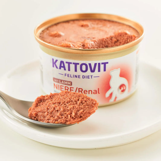 Kattovit Feline Diet Dose Niere/Renal Lamm 85g