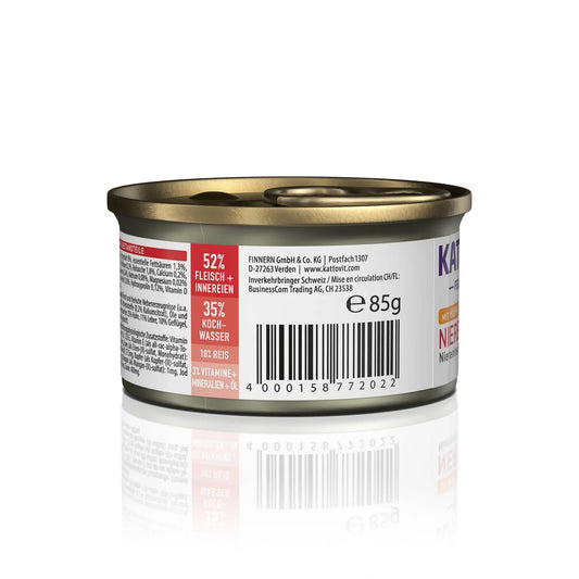 Kattovit Feline Diet Dose Niere/Renal Huhn 85g