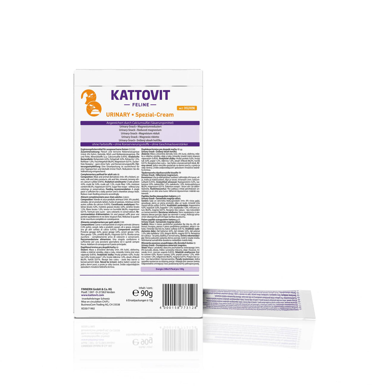 Kattovit Spezial Cream Urinary 6x15g