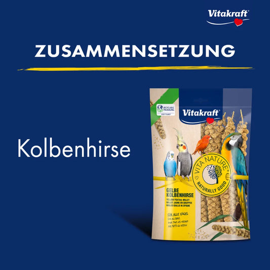 Vitakraft VITA NATURE® Gelbe Kolbenhirse 300g