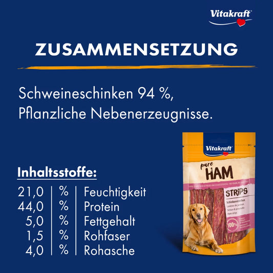 Vitakraft HAM STRIPS Schinkenstreifen 80g