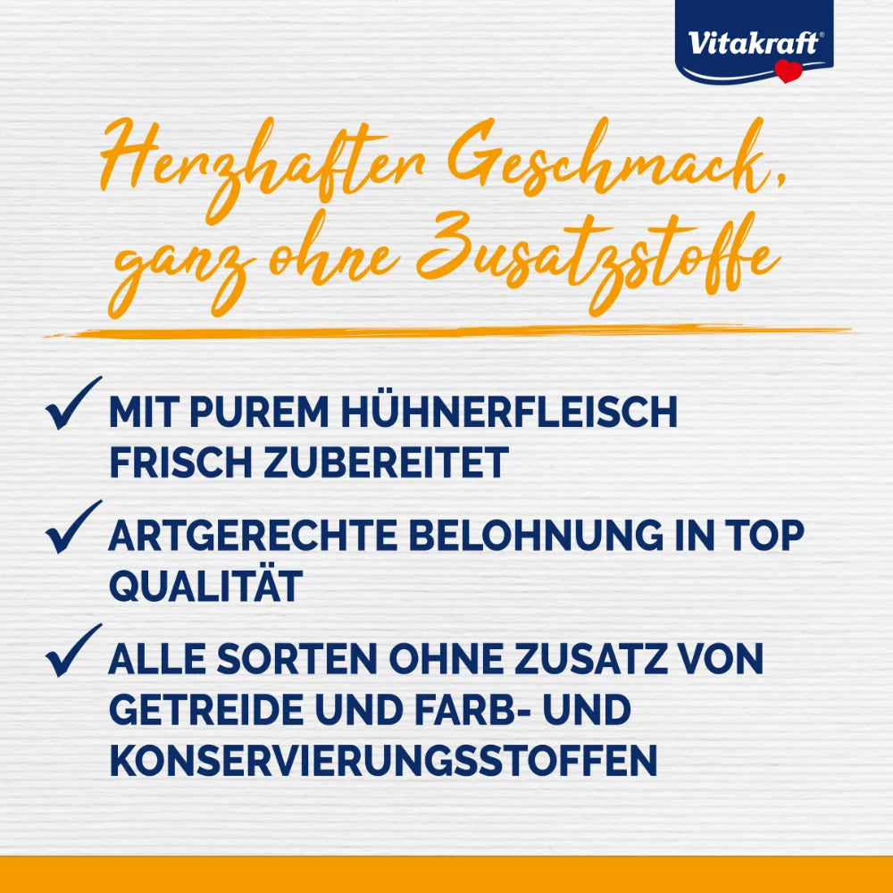Vitakraft CHICKEN COINS Hühnchentaler 80g