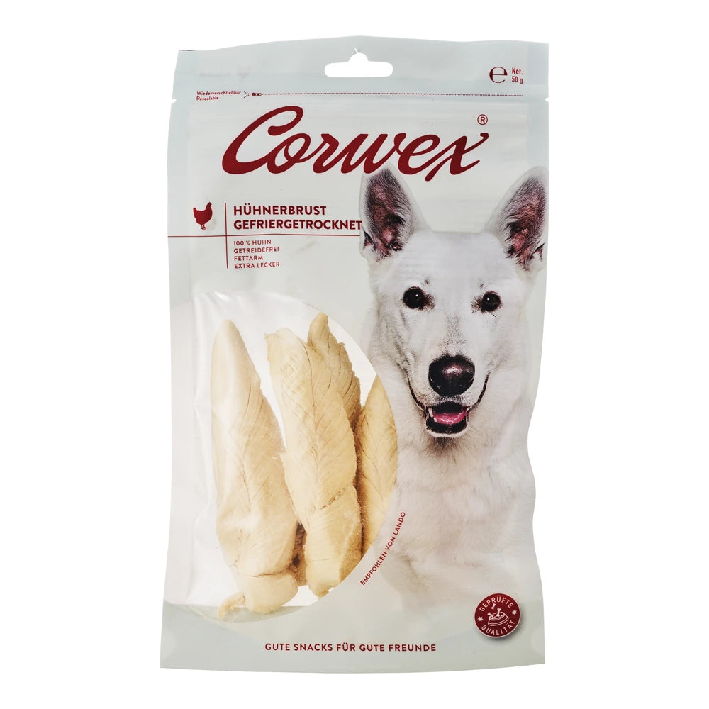 Corwex Hühnerbrust, gefriergetrocknet 50g