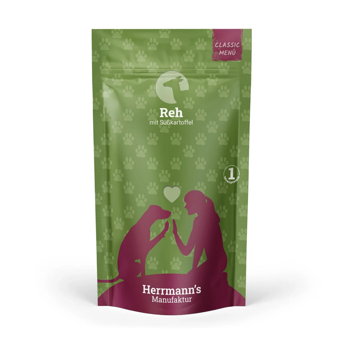 Herrmanns Classic Reh mit Süßkartoffeln 130g