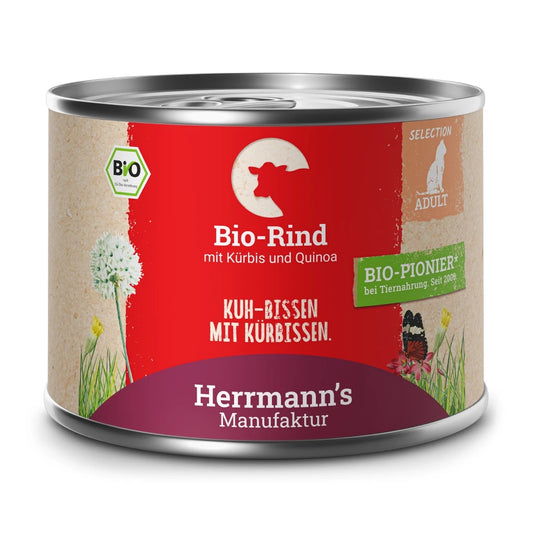 Herrmanns Selection Bio Rind mit Kürbis und Quinoa