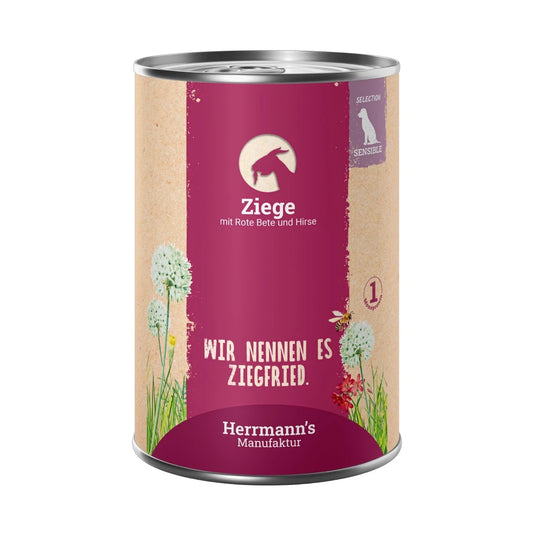Herrmanns Selection Sensibel Ziege mit rote Beete und Hirse