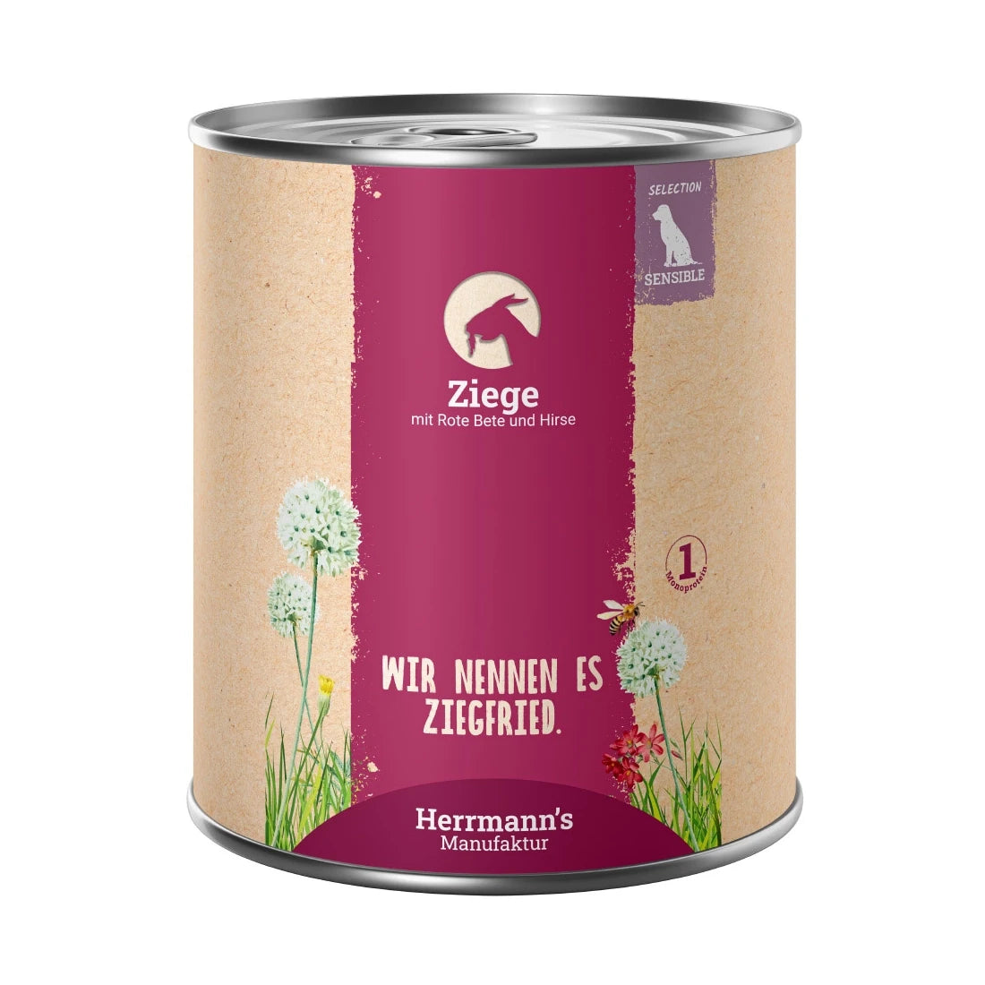 Herrmanns Selection Sensibel Ziege mit rote Beete und Hirse