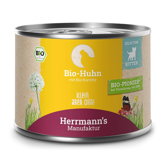 Herrmanns Selection Kitten Bio Huhn mit Karotte