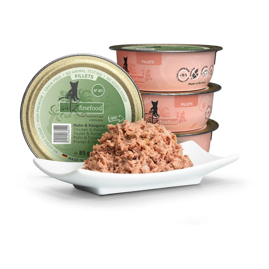 Catz finefood Fillets N°415 Huhn & Känguru 85g