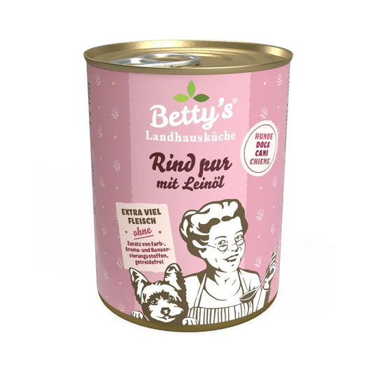 Betty's Landhausküche Rind pur mit Leinöl