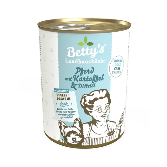 Betty's Landhausküche Pferd mit Kartoffel & Distelöl