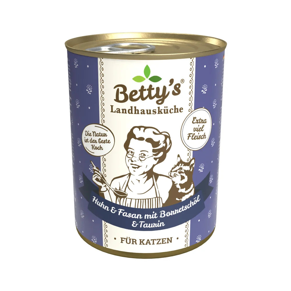 Betty's Landhausküche Huhn & Fasan mit Borretschöl