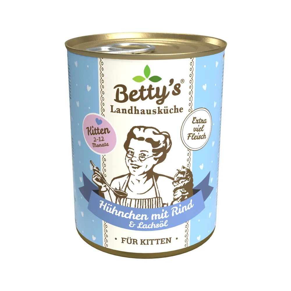 Betty's Landhausküche Kitten Huhn & Rind