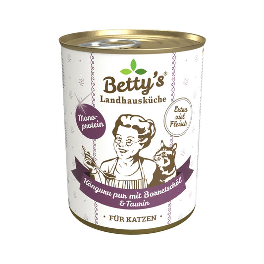 Betty's Landhausküche Känguru Pur mit Borretschöl