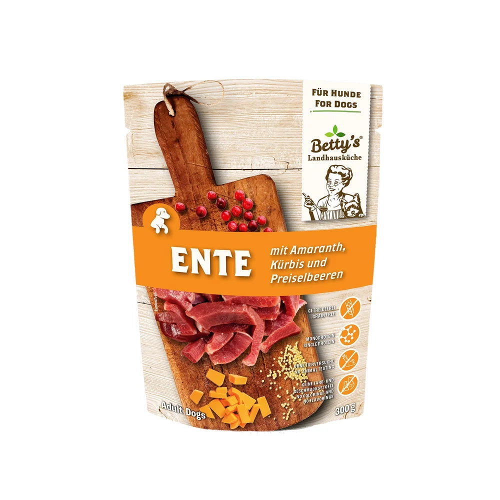 Betty's Landhausküche Frischebeutel Ente mit Amaranth