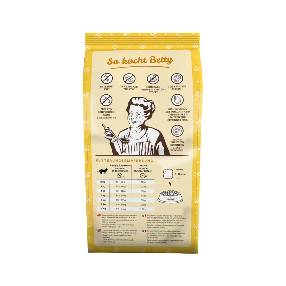 Betty's Landhausküche Adult Geflügel pur