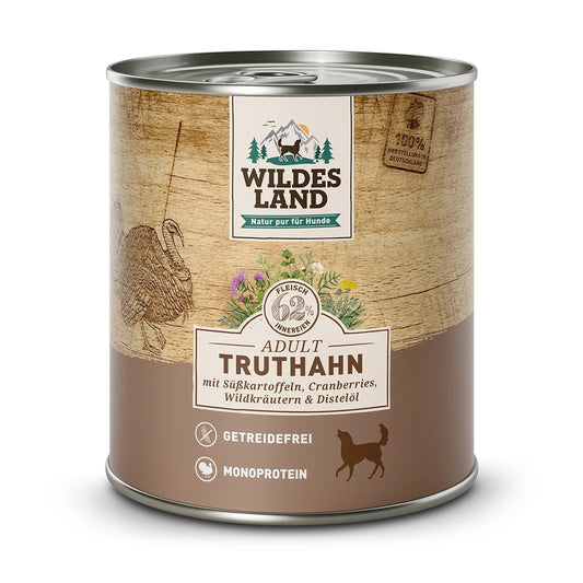 Wildes Land Truthahn mit Süßkartoffel