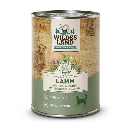 Wildes Land Lamm mit Reis & Zucchini