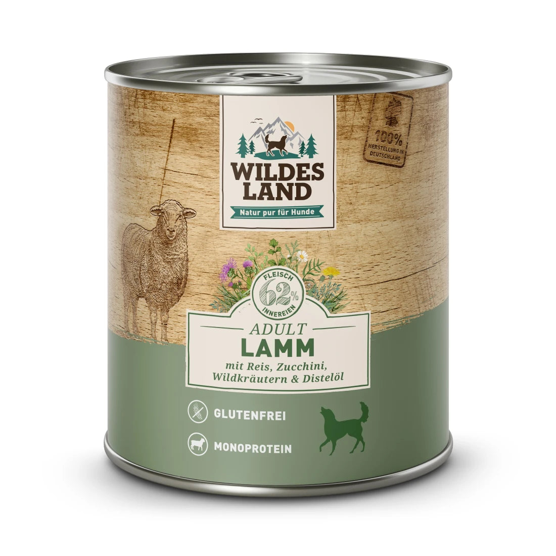 Wildes Land Lamm mit Reis & Zucchini