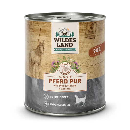 Wildes Land Pferd PUR mit Distelöl