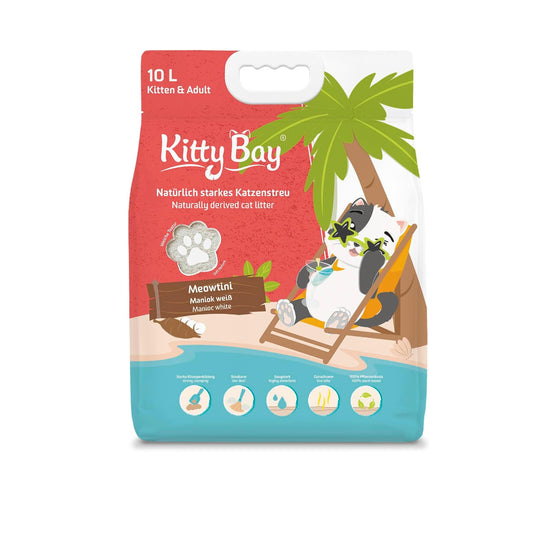 Kitty Bay - Meowtini - Maniok weiß 10L