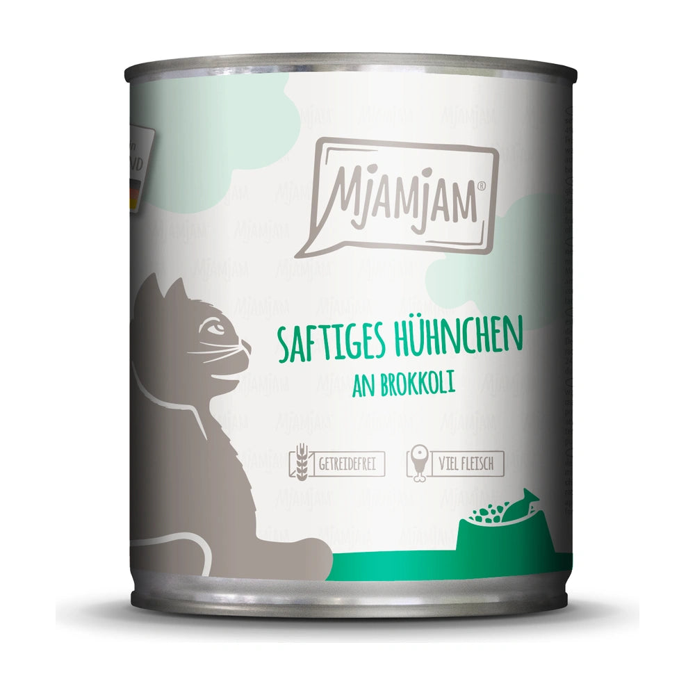 MjAMjAM saftiges Hühnchen an Brokkoli