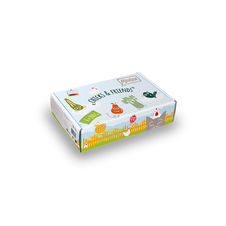 MjAMjAM - Chicks & Friends Box 6 x 200g
