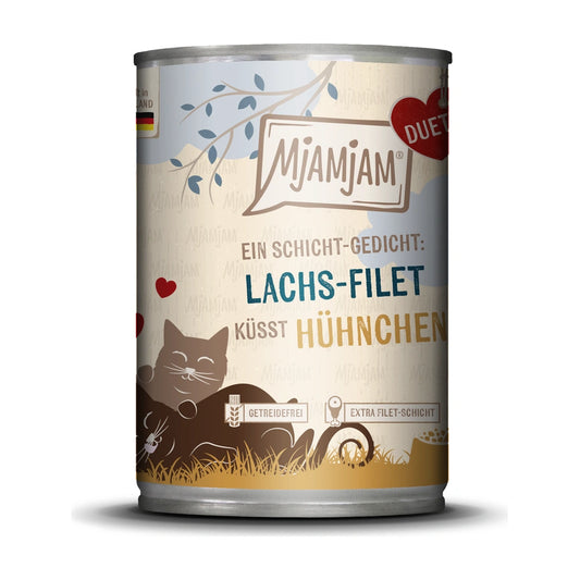 MjAMjAM Duett - Lachs-Filet küsst Hühnchen
