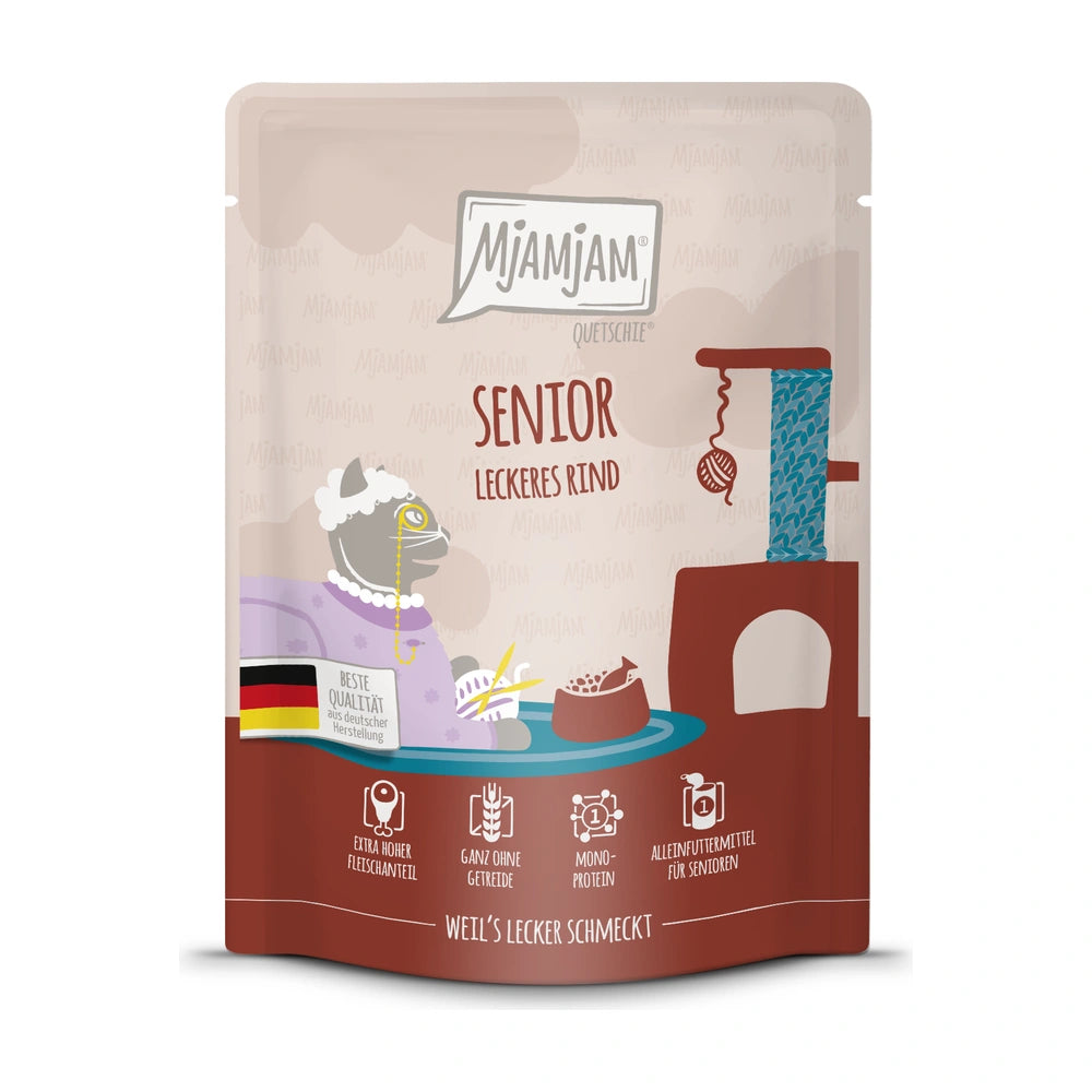 MjAMjAM Quetschie - Senior - leckeres Rind