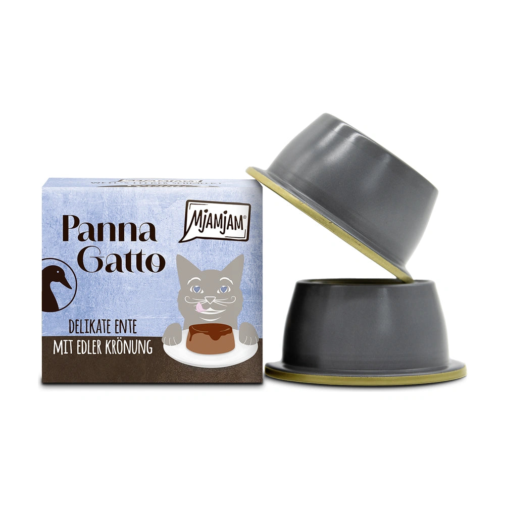 MjAMjAM Panna Gatto - delikate Ente mit edler Krönung 2 x 80g