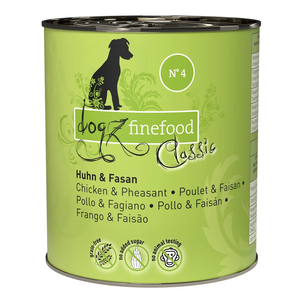 dogz finefood No.04 Huhn & Fasan