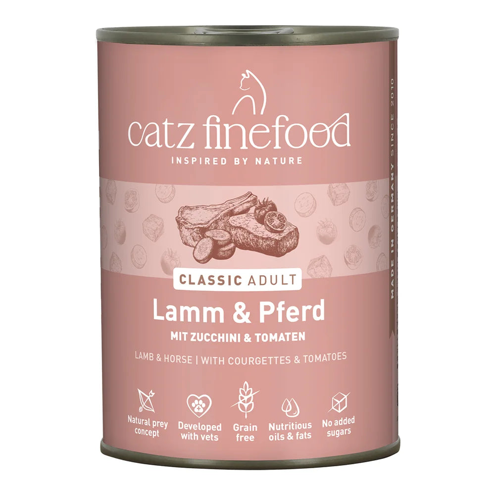 Catz finefood CLASSIC Lamm & Pferd