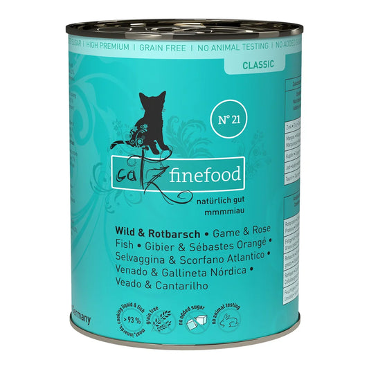 Catz finefood No.21 Wild & Rotbarsch