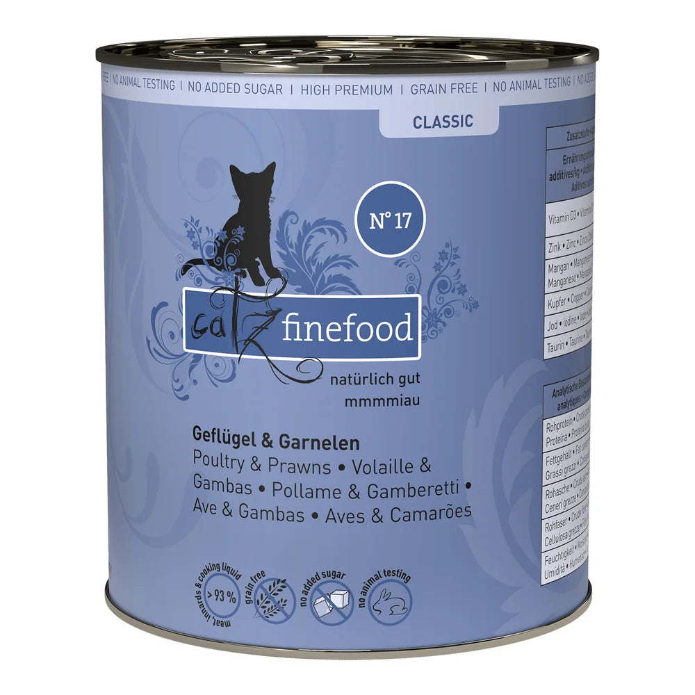Catz finefood No.17 Geflügel & Garnele