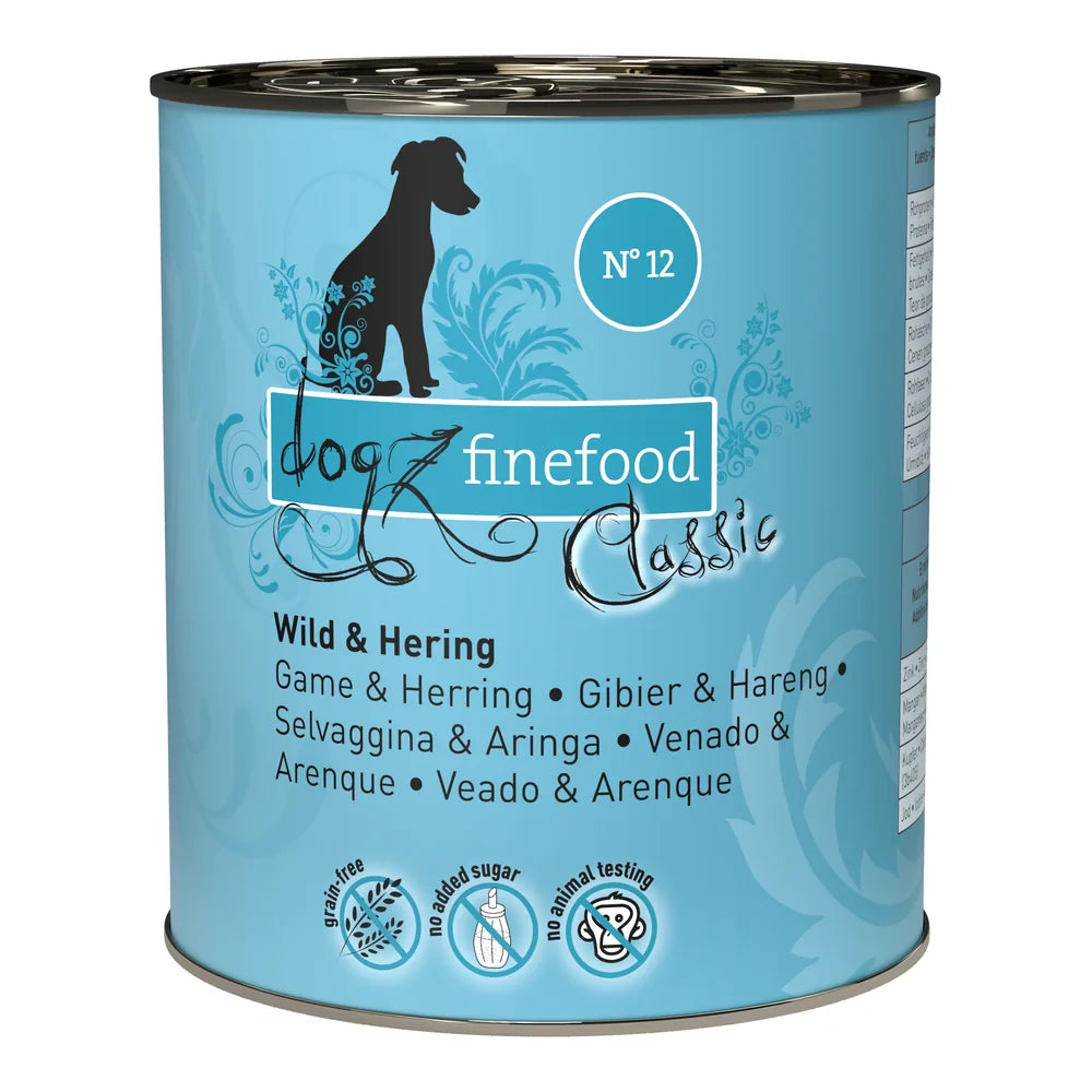 dogz finefood No.12 Wild & Hering
