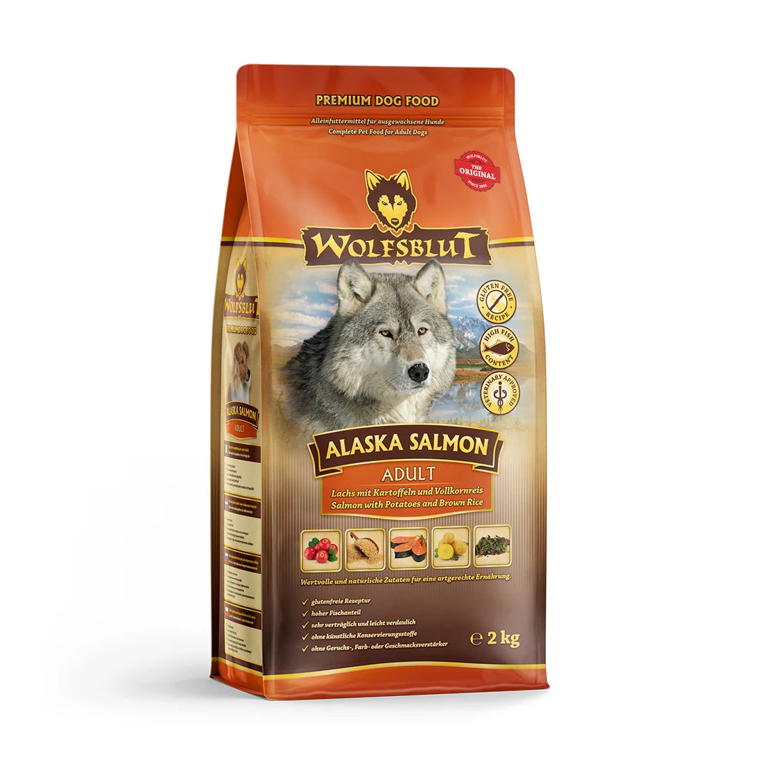 Wolfsblut Alaska Salmon Adult - Lachs mit Kartoffel