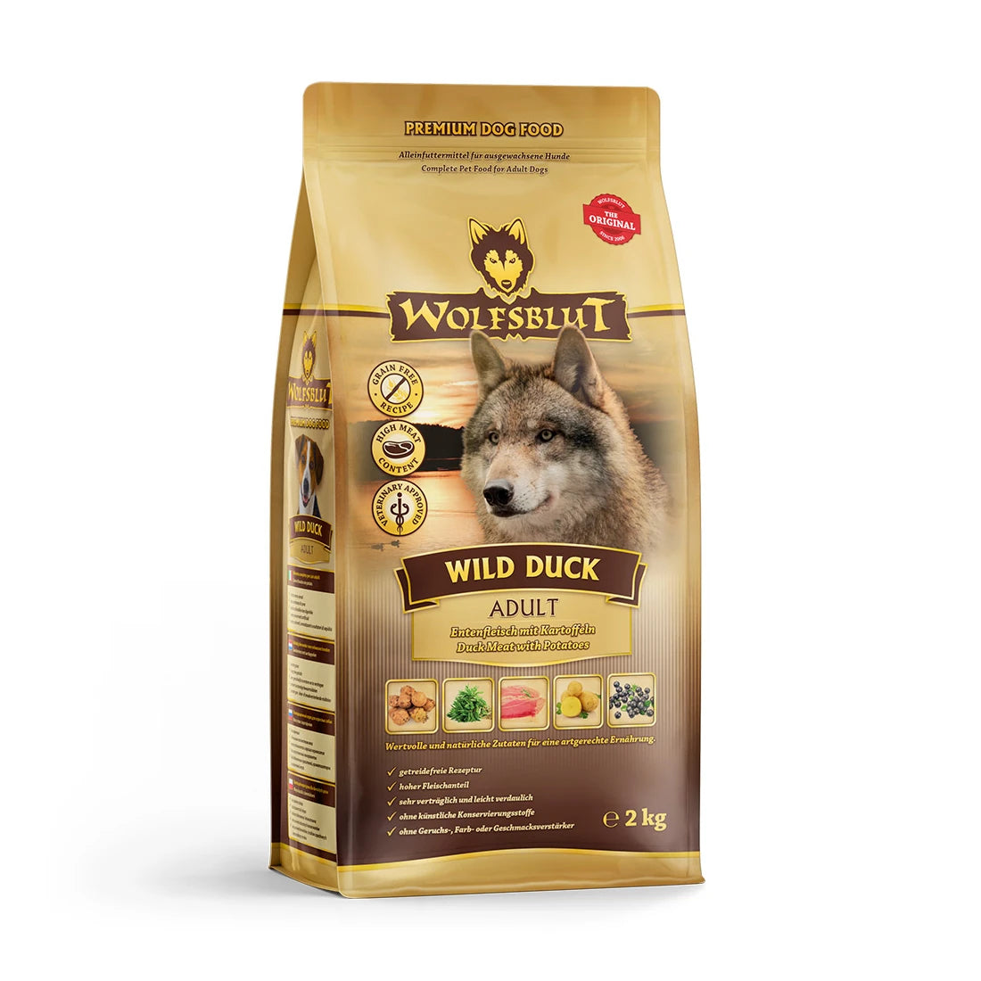 Wolfsblut Wild Duck Adult - Ente mit Kartoffel