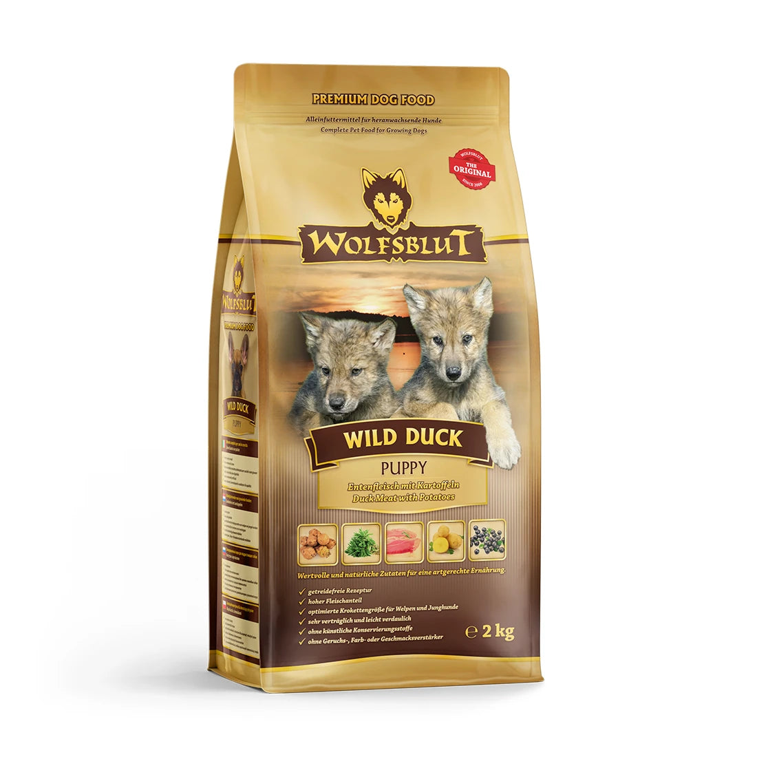 Wolfsblut Wild Duck Puppy - Ente mit Kartoffel