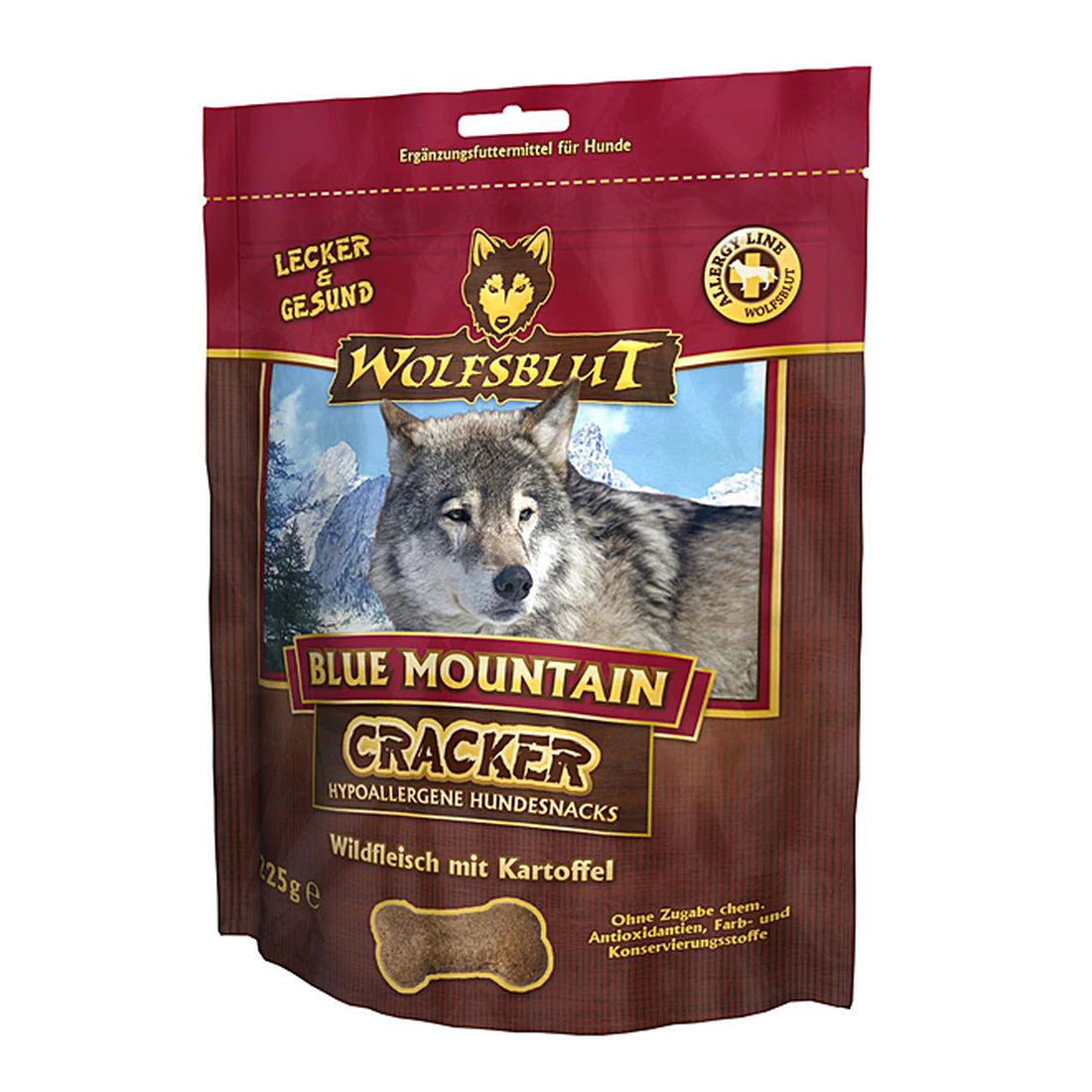 Wolfsblut Blue Mountain Cracker - Wild mit Kartoffel 225g