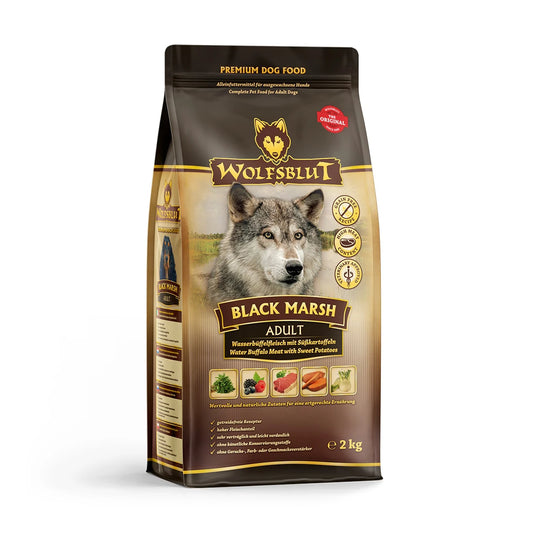 Wolfsblut Black Marsh Adult - Wasserbüffel mit Süßkartoffel