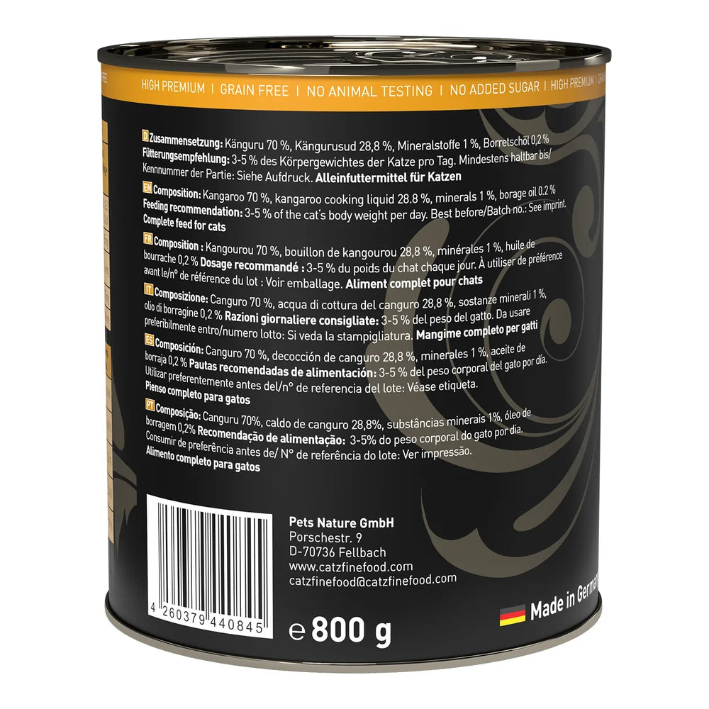 Catz finefood Purrrr No.107 Känguru 800g