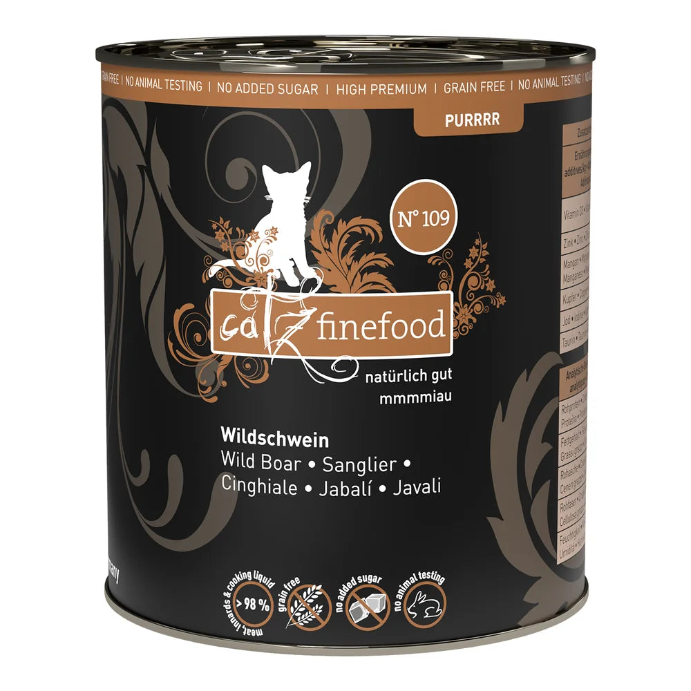 Catz finefood Purrrr No.109 Wildschwein