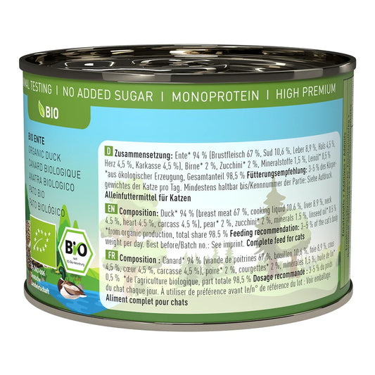 Catz finefood ORGANIC Bio Ente 200g