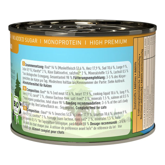 Catz finefood ORGANIC Bio Rind 200g