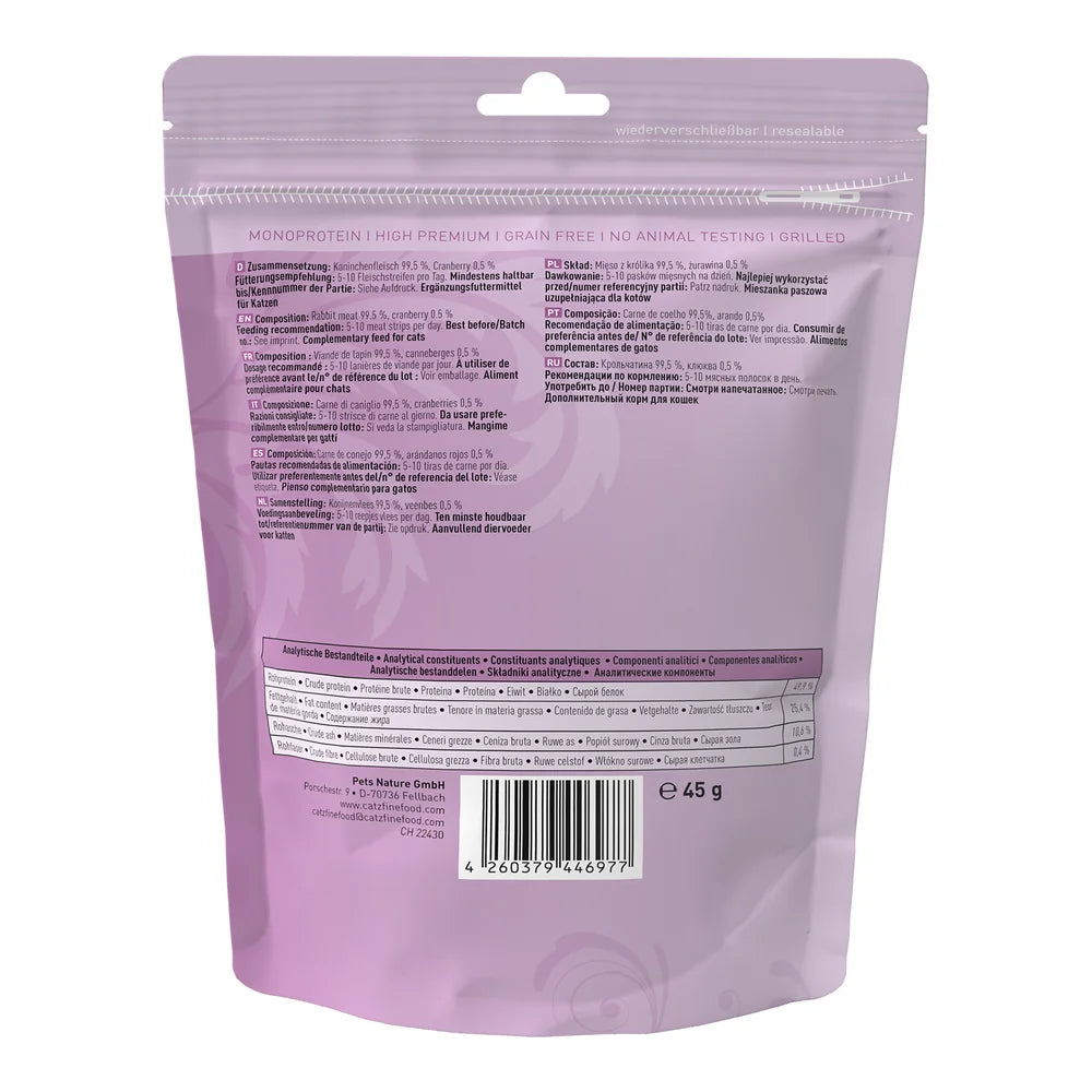 Catz finefood Meatz N°11 Kaninchen 45g