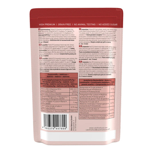 Catz finefood KITTEN Geflügel 85g