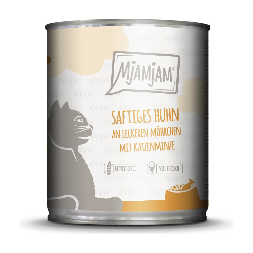 MjAMjAM saftiges Huhn an leckeren Möhrchen