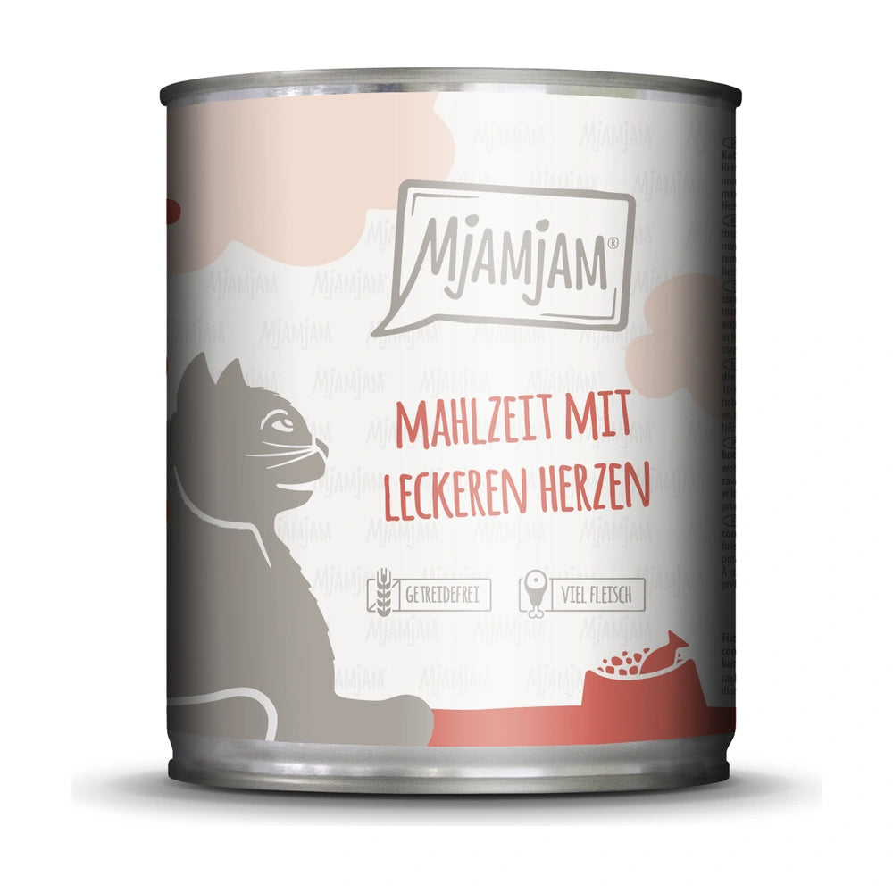 MjAMjAM Mahlzeit mit leckeren Herzen