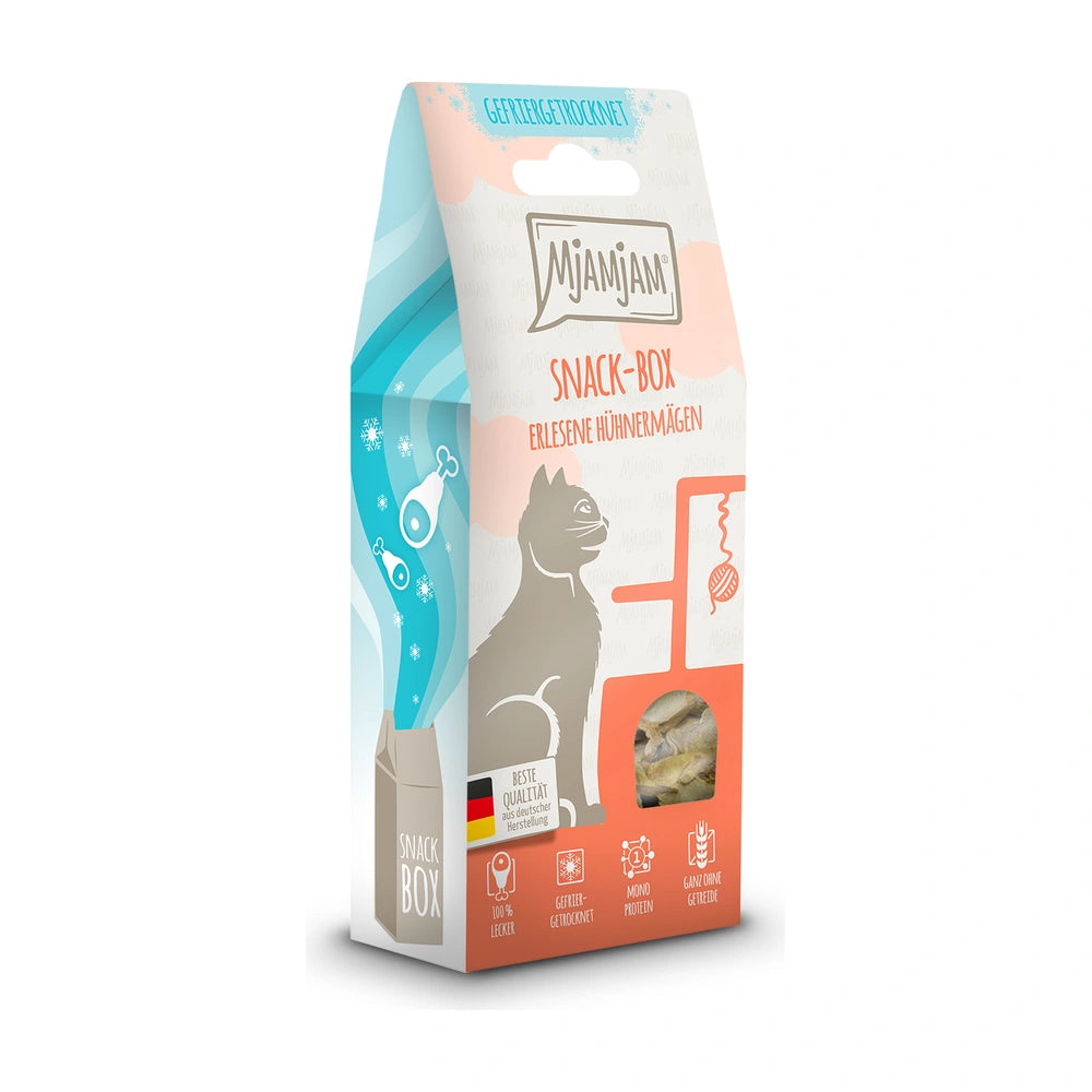 MjAMjAM Snackbox - erlesene Hühnermägen 35g