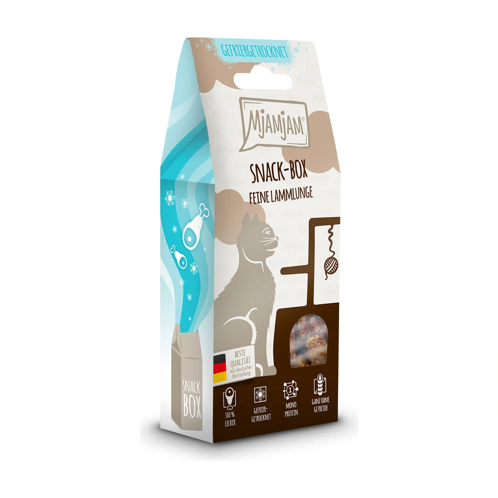 MjAMjAM Snackbox - feine Lammlunge 35g